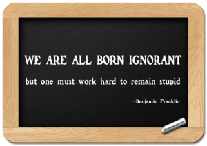 born ignorant